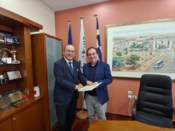 Πρωτόκολλο συνεργασίας μεταξύ Ελληνοϊταλικού Επιμελητηρίου και Επιμελητηρίου Λάρισας 