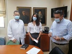 Ορκωμοσία νέας ιατρού στο Γενικό Νοσοκομείο Λάρισας 