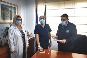 Δύο νέοι γιατροί ορκίστηκαν στο Γενικό Νοσοκομείο Λάρισας 