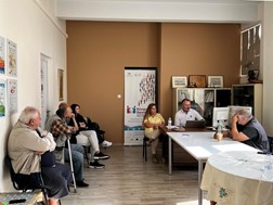 "Άνδρας και Υγεία": Ενημερωτική δράση στο Παράρτημα Ρομά του Δήμου Λαρισαίων