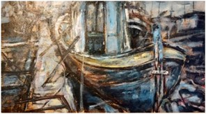 Έκθεση ζωγραφικής του Ντίνου Γιωτόπουλου στην Σκήτη Αγιάς