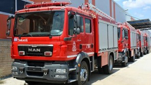 Eνισχύεται με 8 νέα οχήματα το Πυροσβεστικό Σώμα στη Θεσσαλία 