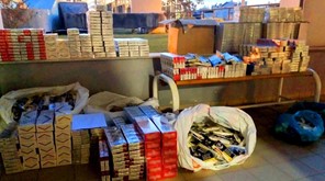 Αμπελώνας: Διέθεσαν προς πώληση 55.000(!) λαθραία πακέτα τσιγάρων (φωτο)
