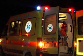 Λάρισα: Τροχαίο με τραυματισμό νεαρού οδηγού μηχανής στην οδό Φαρσάλων 