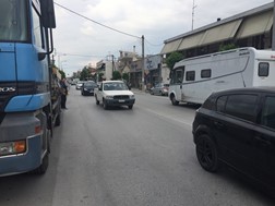 Tην απαγόρευση διέλευσης φορτηγών στην Βόλου ζητούν οι κάτοικοι