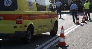 Tροχαίο με σύγκρουση οχημάτων στη Λάρισα - Ενας τραυματίας