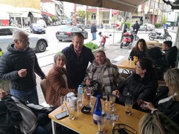 Κόκκαλης σε Τύρναβο και Φαλάνη: Ολοένα και πιο επιτακτικό το κοινωνικό αίτημα για πολιτική αλλαγή