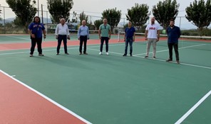 Δύο σύγχρονα γήπεδα τένις και ανακαινισμένο γήπεδο ποδοσφαίρου στο Συκούριο