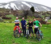 Ξένοι τουρίστες στη Θεσσαλία για ποδηλατικό τουρισμό  