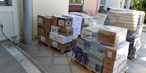 Αποστολή βοήθειας στους πυρόπληκτους της Β. Εύβοιας από τους Ενεργούς Πολίτες Λάρισας 