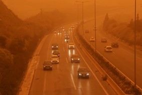 Κορύφωση του φαινομένου της αφρικανικής σκόνης