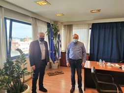 Συνάντηση Προέδρου της ΠΕΔ Θεσσαλίας με τον συντονιστή της Αποκεντρωμένης Διοίκησης Θεσσαλίας – Στ.Ελλάδας 