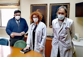 Ορκωμοσία νέας γιατρού στο Γενικό Νοσοκομείο Λάρισας