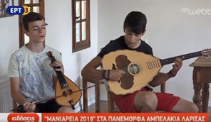 «Μανιάρεια 2018» στα Αμπελάκια Λάρισας (Βίντεο)