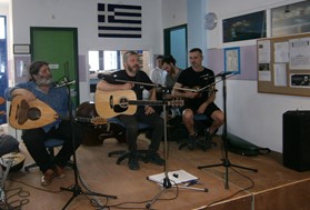 Συναυλία του Αλκίνοου Ιωαννίδη στο Σχολείο Φυλακής