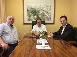 Με Επιμελητήριο και Εμπορικό Σύλλογο Λάρισας συναντήθηκε η "Φυσικό Αέριο Ελληνική Εταιρεία Ενέργειας"
