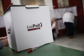 Η τελική εκτίμηση του exit poll ανεβάζει τη διαφορά στις 14 μονάδες υπέρ της ΝΔ