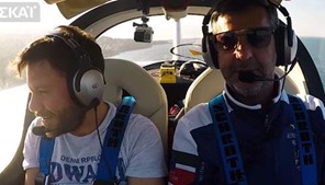 Η πτήση του άτυχου 43χρονου επιχειρηματία με το Happy Traveller στη Λάρισα (Βίντεο)