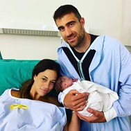 Στην Λάρισα ο Σωκράτης Παπασταθόπουλος για την γέννηση του τρίτου παιδιού του 
