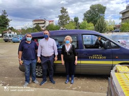 Στην Καρδίτσα η βοήθεια του Δήμου Τυρνάβου 