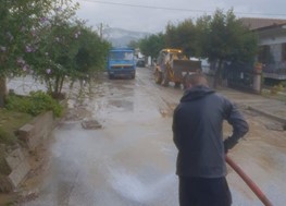Δ.Τυρνάβου: Προβλήματα στη Ροδιά από τις έντονες βροχοπτώσεις 