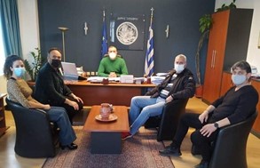 Τύρναβος: Με τον πρόεδρο της ΕΣΠΕΚΕΛ συναντήθηκε ο Γ. Κόκουρας 