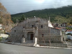 Προχωρούν τα έργα αποκατάστασης του Ι.Ν. Αγίας Παρασκευής Κοκκινοπηλού Ελασσόνας
