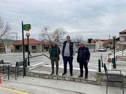 Ελασσόνα: Συναντήσεις του αντιδημάρχου Κ. Έξαρχου για την αγροτική οδοποιία