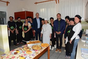 Τελετή λήξης και απονομή πιστοποιητικών σε "Βοηθούς Μαγείρων" στον Δήμο Ελασσόνας