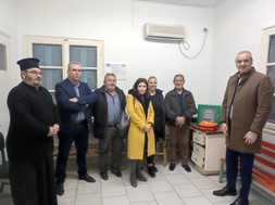 Τοποθετήθηκαν επιπλέον 5 απινιδωτές σε κοινότητες του Δήμου Ελασσόνας