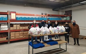 Προσφορά τροφίμων στον φιλανθρωπικό σύλλογο "Αγάπη" του Δήμου Κιλελέρ 