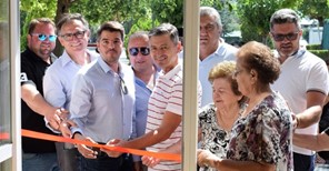 Εγκαινιάστηκε το νέο κτήριο του Συλλόγου Ατόμων Τρίτης Ηλικίας Πλατυκάμπου