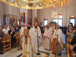 Η γιορτή του Αγίου Νεομάρτυρος Γεωργίου στον Τύρναβο (φωτο)