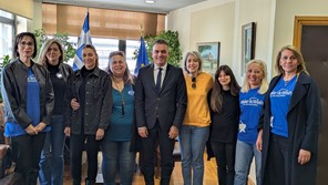 Στον Δήμαρχο Λαρισαίων η ομάδα του Make-A-Wish