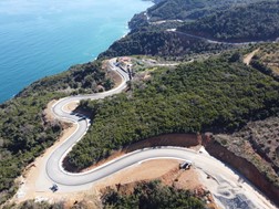 Αποκαταστάθηκε το πεσμένο τμήμα στον δρόμο Ρακοπόταμος - Κεραμίδι