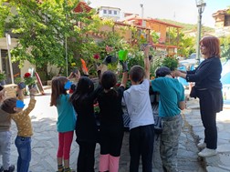 Περιβαλλοντικές δράσεις στο δημοτικό σχολείο Αμπελακίων 