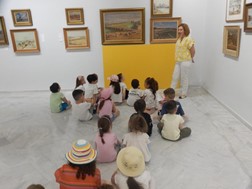Το μάθημα των Εικαστικών στη Δημοτική Πινακοθήκη Λάρισας