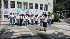 Το Μουσικό Σχολείο Λάρισας και η Ολυμπιακή Φλόγα - Συμμετοχή σε δράση του Δήμου Λαρισαίων