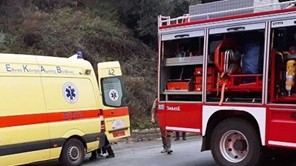Σφοδρή μετωπική σύγκρουση με τρεις τραυματίες στην Π.Ε.Ο. Λάρισας - Βόλου
