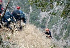 Ολοκληρώθηκε πολύωρη επιχείρηση διάσωσης τραυματία στον Όλυμπο