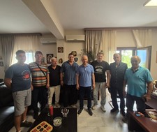 Συνεργασία για τα Μεσάγγαλα - Συνάντηση Μανώλη με το νέο Δ.Σ. 