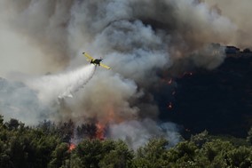 Πιερία: Υπό έλεγχο η πυρκαγιά στην Πλάκα Λιτοχώρου