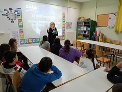 Eνημερωτική δράση στο δημοτικό σχολείο Γόννων 