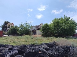 Ξεκίνησε η κατεδάφιση του Ι.Ν. Αγίου Νικολάου στο Κουτσόχερο (φωτο)