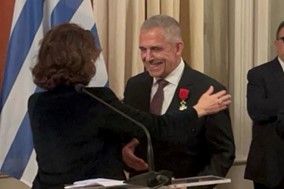 H Γαλλία τίμησε με την Λεγεώνα του Τάγματος της Τιμής τον πρώην διοικητή της 1ης Στρατιάς  Άγγελο Χουδελούδη