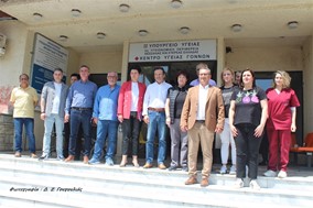 Στο Κ.Υ. Γόννων η Περιφέρεια Θεσσαλίας