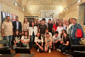 Μαθητές του 5ου Γυμνασίου/Λυκείου Λάρισας στο Μουσείο Εθνικής Αντίστασης 