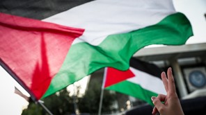 Λάρισα: Πικετοφορία του ΚΚΕ για την Παλαιστίνη