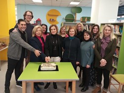 Έκοψε πίτα η Δημόσια Κεντρική Βιβλιοθήκη Λάρισας "Κωνσταντίνος Κούμας"