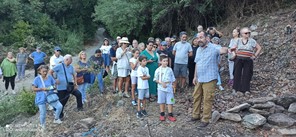 Ξενάγηση στον αρχαιολογικό χώρο στον "Σκιαθά" Αγιοκάμπου